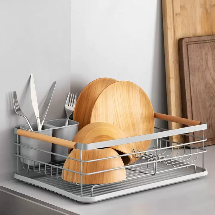 Сушилка для посуды Smart Solutions Granli, серая