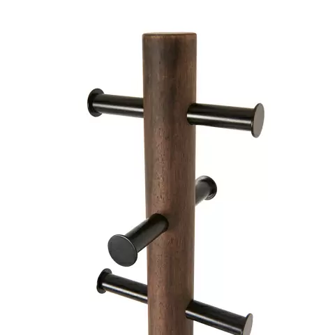 Вешалка напольная Umbra Pillar, чёрная_УЦЕНКА(2)