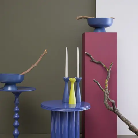 Подсвечник laminaria, 23 см, сумерки