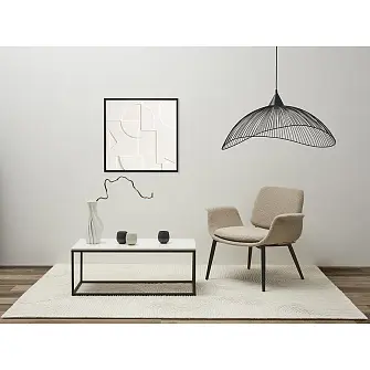 Панно декоративное с эффектом 3d Минимализм, с черной рамой, 60х60 см