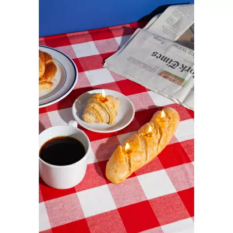 Свеча 3-d good morning, croissant, 8,9 см
