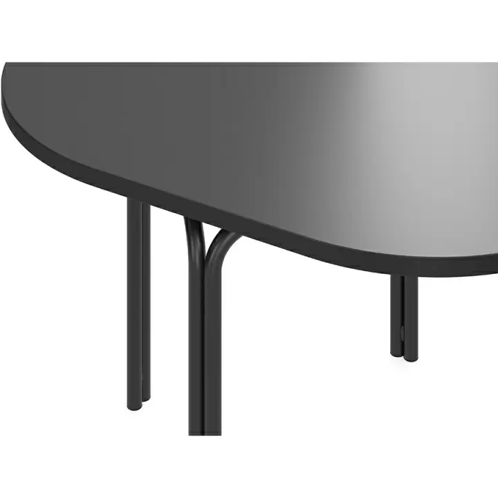 Столик кофейный ror, 75х50 см, черный