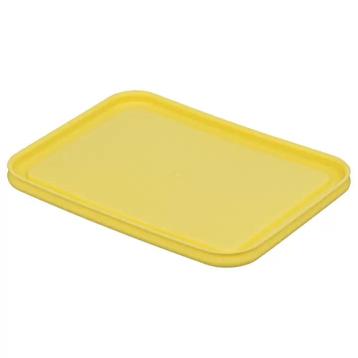 Контейнер для еды стеклянный 700 мл Smart Solutions, желтый