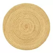 Ковер из джута круглый базовый из коллекции ethnic, 120см