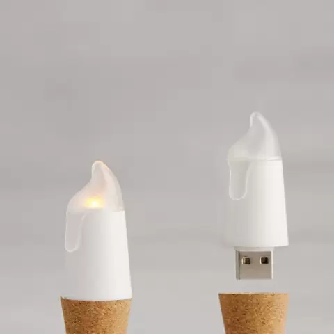 Пробка для бутылки bottlelight с подсветкой и usb