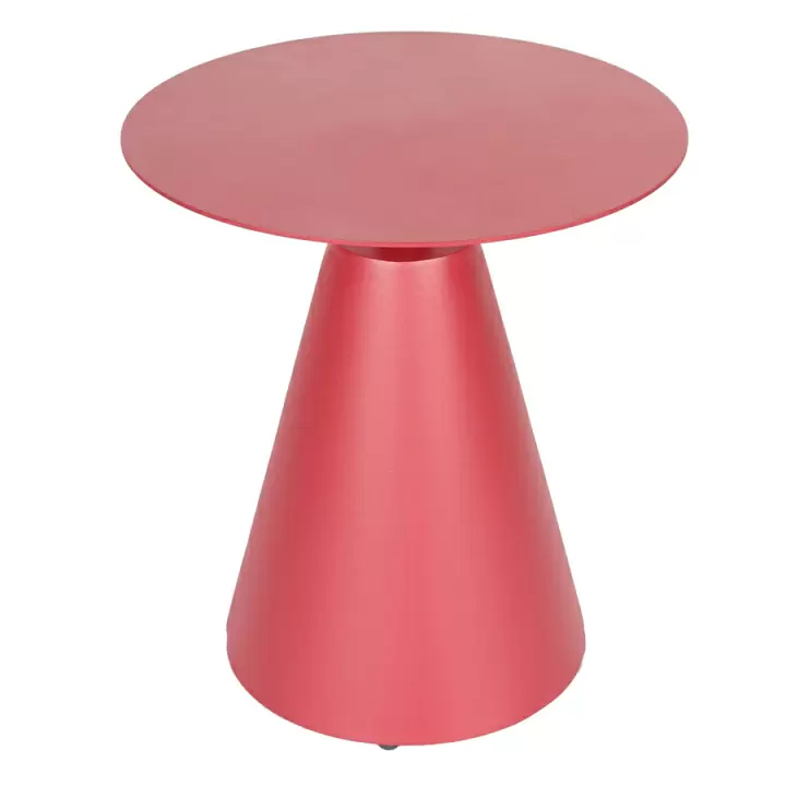 Столик кофейный marius, D50 см, красный