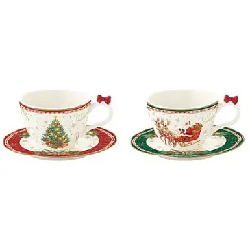 Набор кофейных чашек christmas heritage, 120 мл, 2 шт.