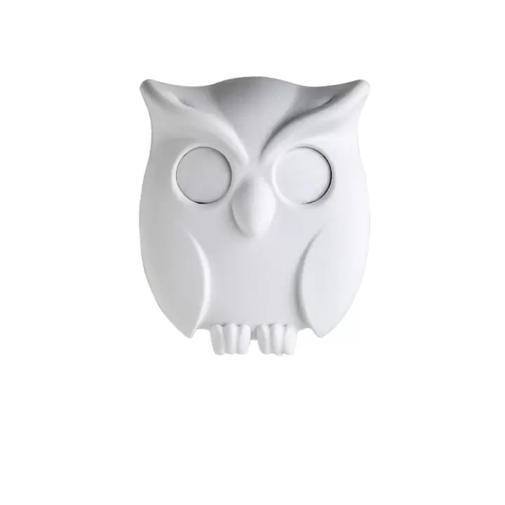 Держатель для ключей Qualy Night Owl, белый
