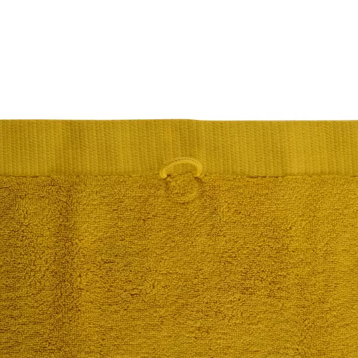 Полотенце для лица горчичного цвета из коллекции essential, 30х50 см