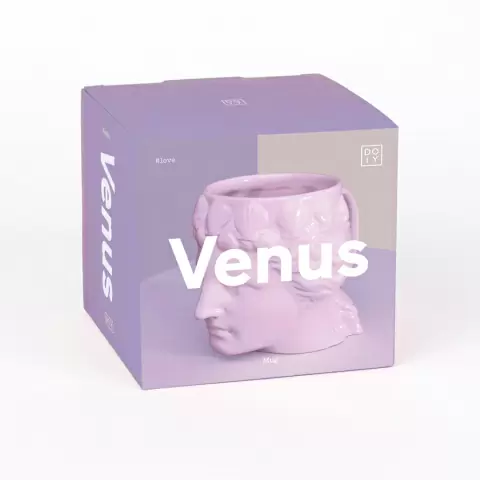 Кружка Doiy Venus, лиловая