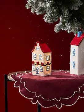 Домик с подсветкой Калининград из коллекции new year essential, 16 см