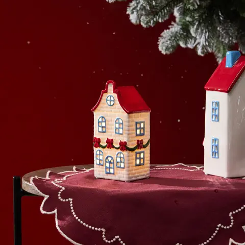 Домик с подсветкой Калининград из коллекции new year essential, 16 см