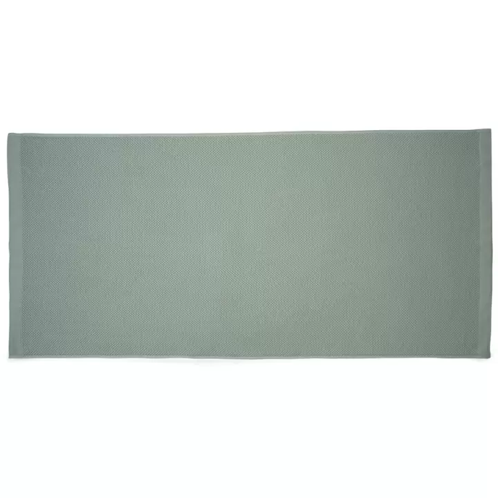 Полотенце банное вафельное цвета шалфея из коллекции essential, 70х140 см