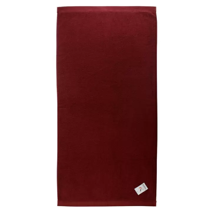 Полотенце банное, бордовое, 150 х 90 см