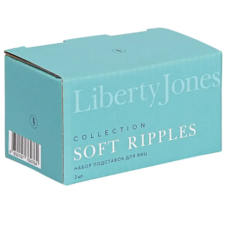 Набор подставок для яиц Liberty Jones Soft Ripples, Dual Glazing, 2 шт
