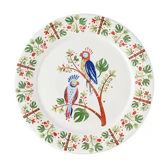 Набор тарелок parrot из коллекции birds of paradise в подарочной упаковке, D21 см, 2 шт.