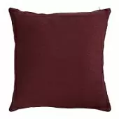 Подушка декоративная  бордового цвета Essential, 45х45 см