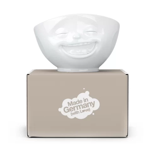 Чаша Tassen Laughing, 500 мл, белая/лавандовая