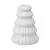 Подсвечник nordic mood белого цвета из коллекции new year essential, 11,5 см