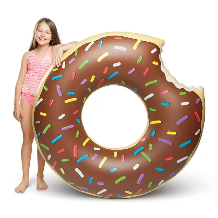 Круг надувной chocolate donut