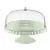 Подставка для торта на ножке с крышкой Guzzini Tiffany, D30 см, зеленая