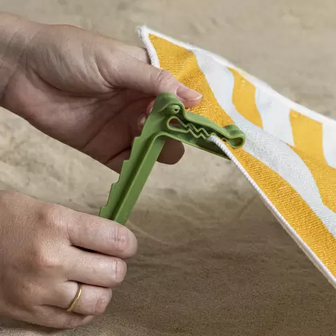 Клипсы для пляжного полотенца Peleg Design Crococlips, 4 шт в наборе