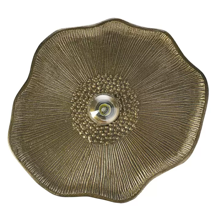 Светильник настенный wildflower, 41х46 см, античная латунь