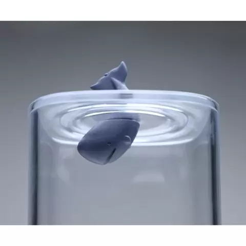 Контейнер для ватных дисков и палочек Qualy Moby Whale Ocean