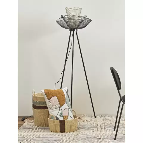 Корзина плетеная круглая bodhran chocolate из коллекции ethnic, размер m