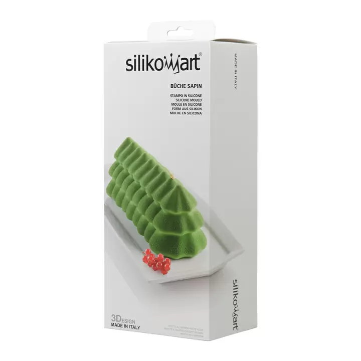 Форма для приготовления пирожного Silikomart Sapin, 25 х 8,9 х 8,7 см, силиконовая