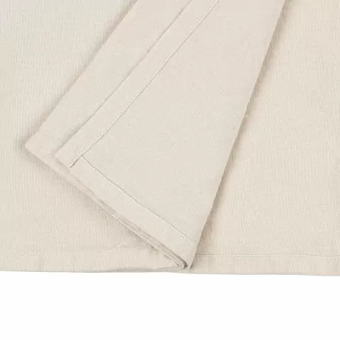 Скатерть из хлопка бежево-серого цвета из коллекции scandinavian touch, 170х170 см
