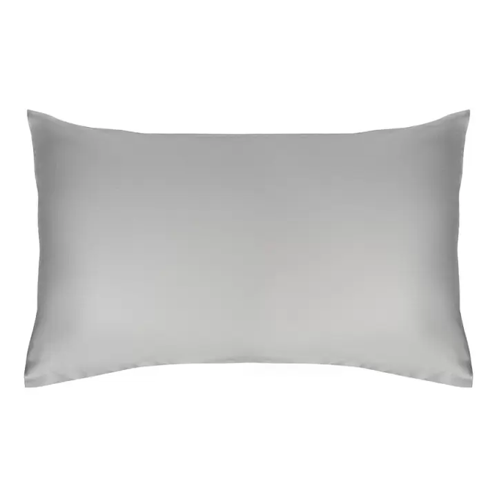 Комплект постельного белья из премиального сатина серого цвета из коллекции essential, 200х220 см