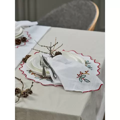 Дорожка на стол festive wreath из коллекции new year essential, 45х150 см