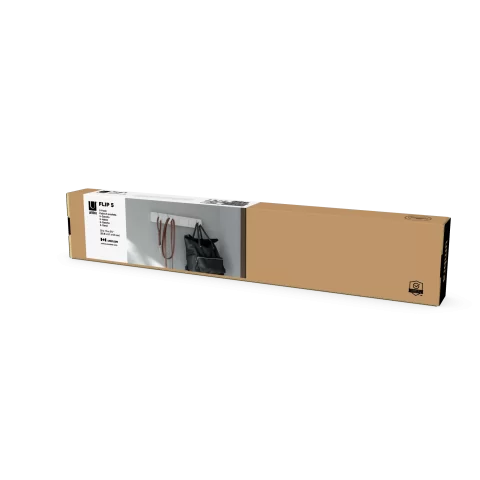 Вешалка настенная Umbra Flip 5 крючков, белая