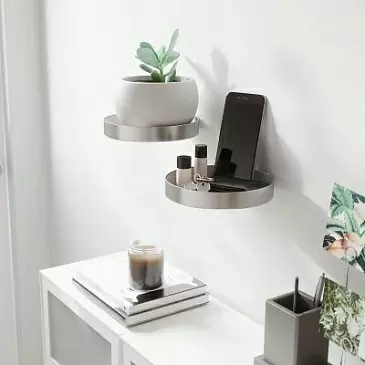 Набор полок Umbra Perch 2 шт, никель