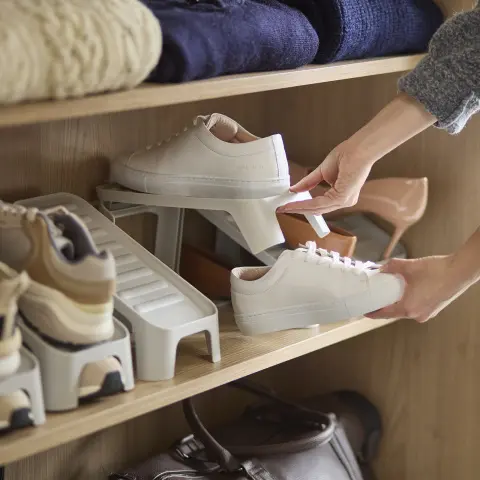 Органайзер для обуви Joseph Joseph Shoe-In Compact, 2 шт, подставка для компактного хранения обуви