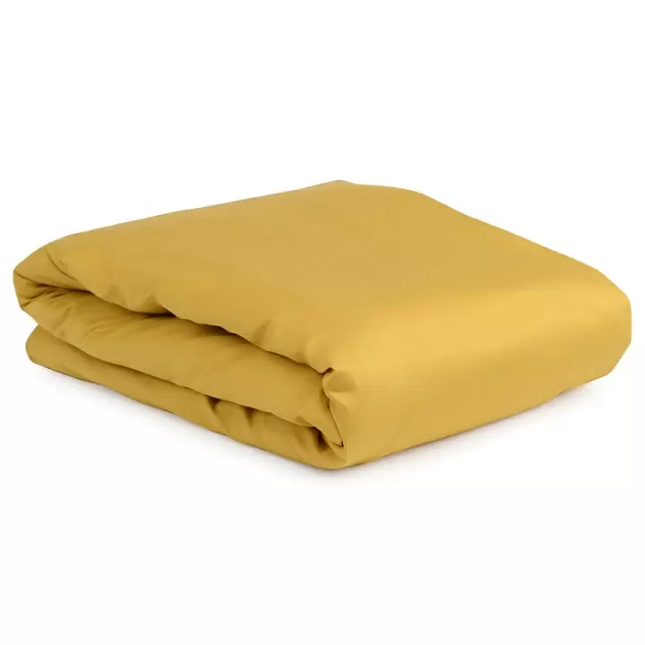 Комплект детского постельного белья из сатина горчичного цвета из коллекции essential, 100х120 см