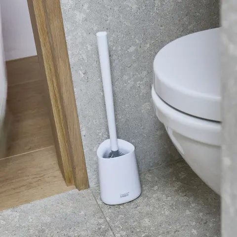 Ершик для унитаза Joseph Joseph Flex 360 Lite, белый ершик с подставкой