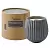 Свеча ароматическая с деревянным фитилём vetiver & black cypress из коллекции edge, серый, 60 ч