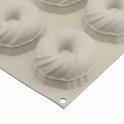 Форма для приготовления пирожных Silikomart Mini Intreccio 18,2х33,7 см силиконовая