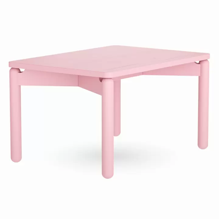 Столик кофейный saga, 50х70 см, розовый