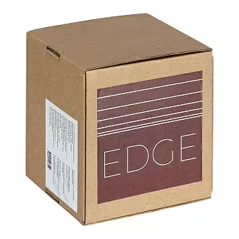 Свеча декоративная коричневого цвета из коллекции edge, 10,5 см