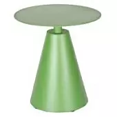 Столик кофейный marius, D50 см, зеленый