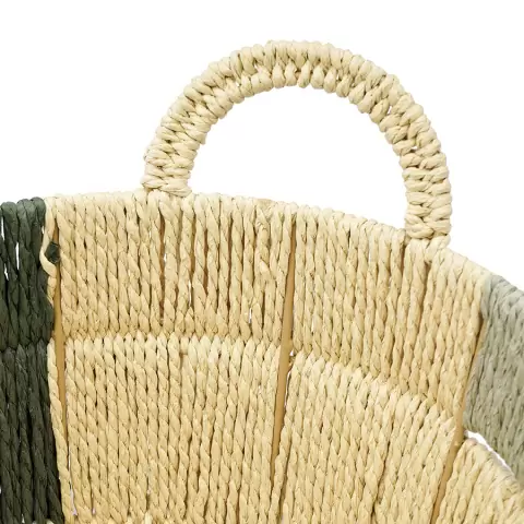 Корзина плетеная овальная bodhran sage из коллекции ethnic, размер m
