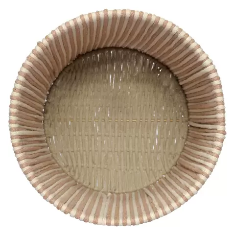 Корзина плетеная dholak beige из коллекции ethnic, размер l