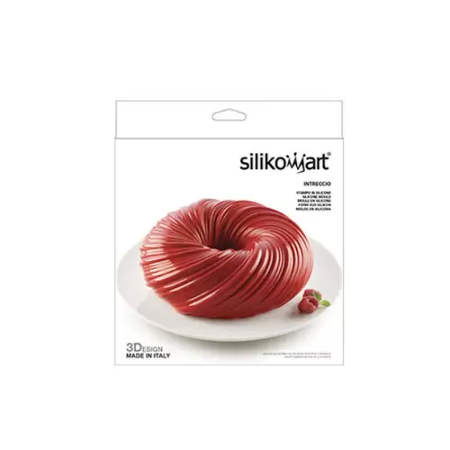 Форма для приготовления пирогов и кексов Silikomart Intreccio 21 х 7 см силиконовая