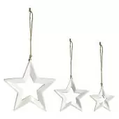 Набор елочных украшений milky stars из коллекции new year essential