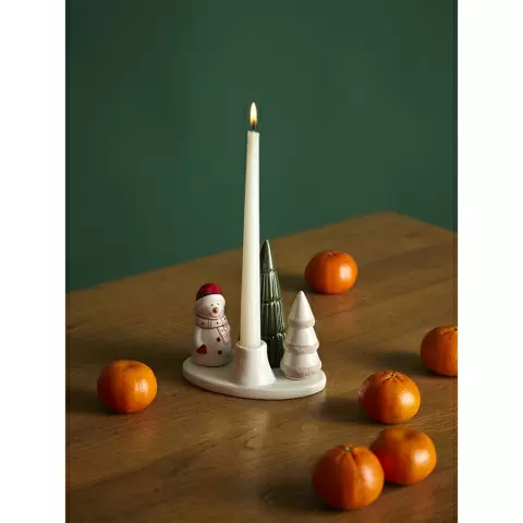 Подсвечник новогодний enchanted forest из коллекции new year essential, 14 см