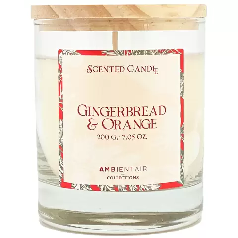 Свеча ароматическая Ambientair Gifting, Имбирное печенье, 40 ч