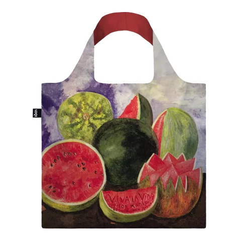 Складная сумка LOQI FRIDA KAHLO Viva la Vida, Watermelons